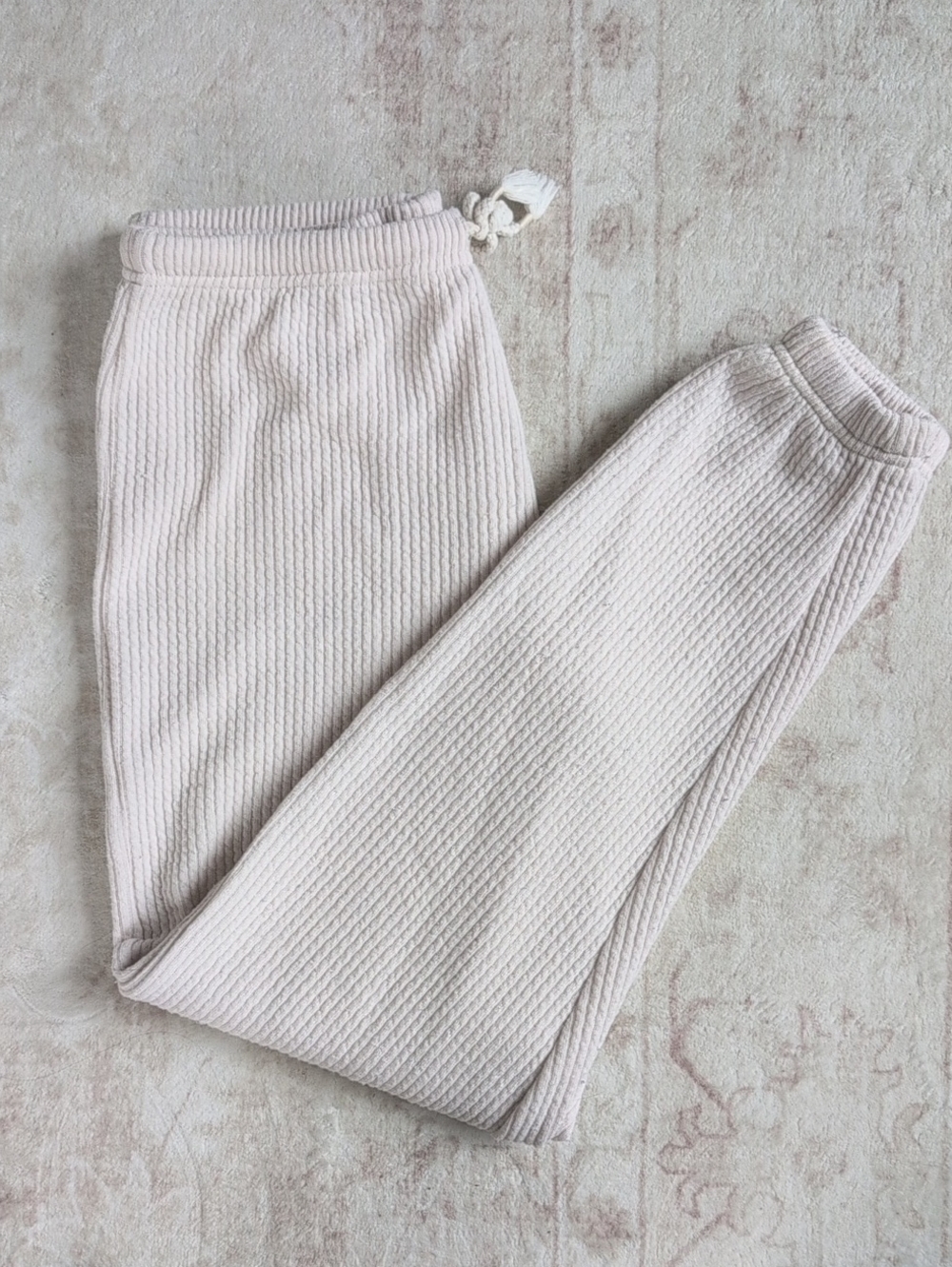 Saltwater LUXE  Ribbed Joggers, Size Small